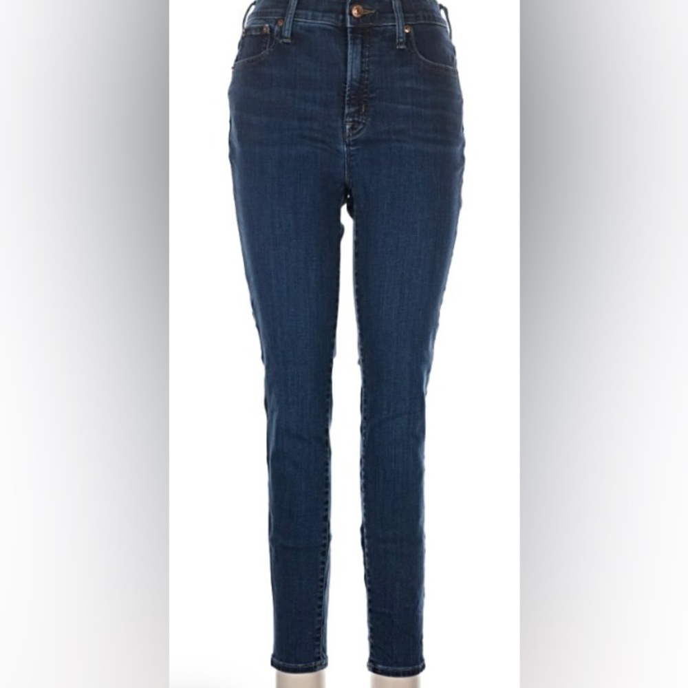 J. Crew  Women’s 10’ High Rise Skinny Dark Blue Jeans